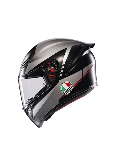 Agv K1 S Lap Siyah Gri Kırmızı Confıguratıon Kask Diğer