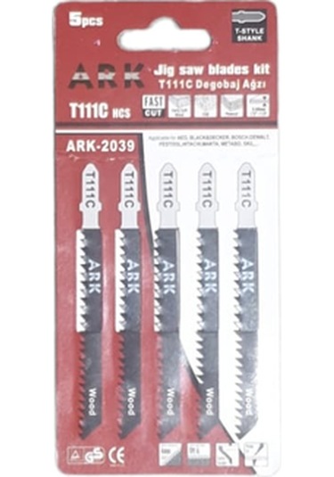 Ark Dekopaj Testere Ucu T111c Dekopaj Ucu 5 Li Testere