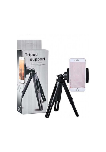Tripod 5 Kademeli Dik-Yan Duruşlu Telefon Tutucu Tr3 Tripod
