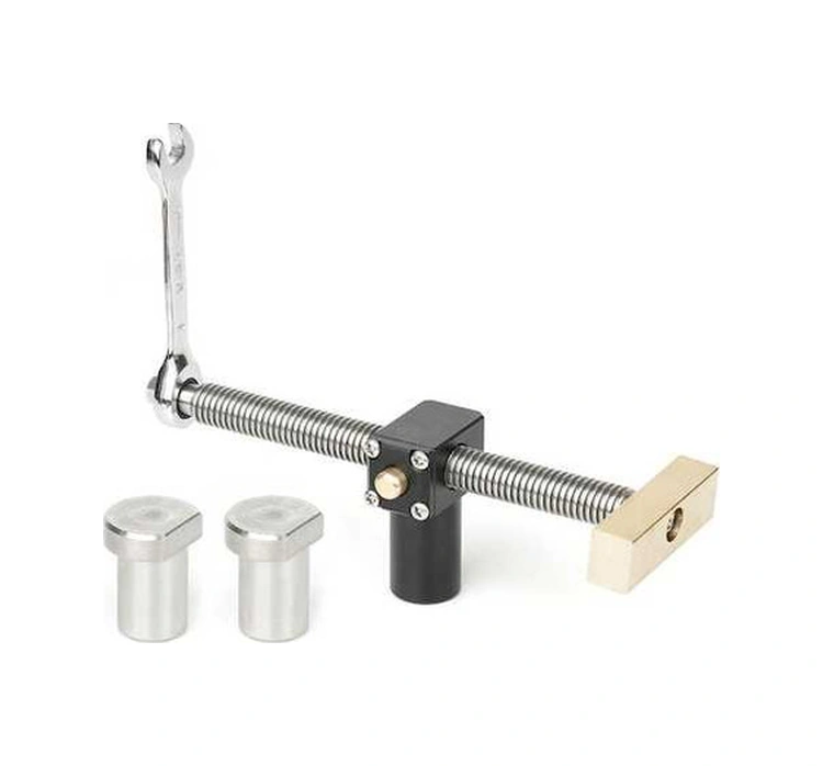 Fortunelane Ahşap Mengene - 0-120mm, Cnc Üretim, Hızlı Kurulum, 20mm Masa Deliği İçin