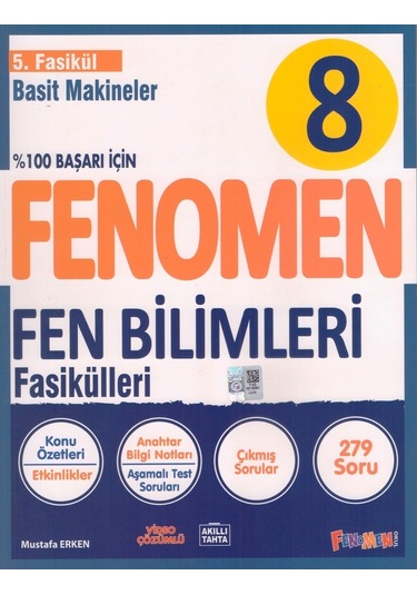 Fenomen 8.sınıf Fen Bilimleri 5.fasikül Basit Makineler