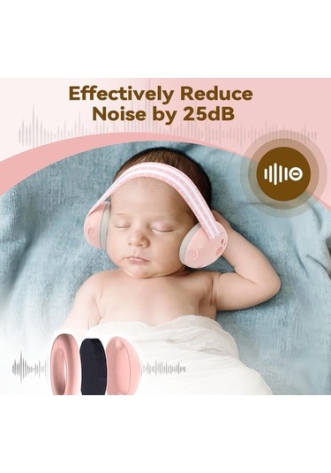 Didadodo Bebek Kulak Koruması, 2'li Set, Yeni Bebek Kulaklığı