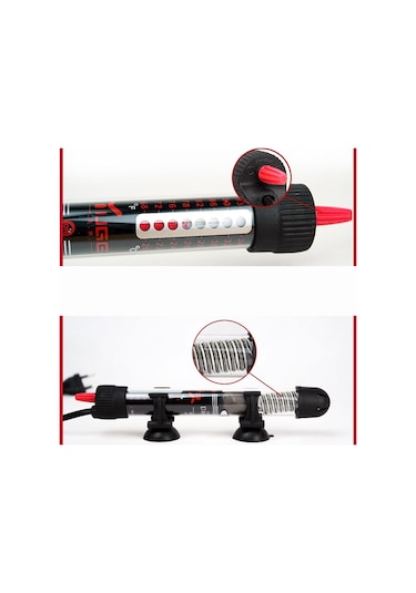 Xiyyadms Akvaryum Isıtıcı Çubuk - Otomatik Sıcaklık Ayarlı, 300w, Ab Fişli, Su Altı Kullanımı İçin Uygun