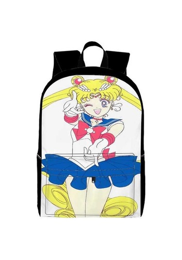 Trendooze Uygun, Siyah Siyah Siyah Sırt Seyahat, Sailor Organizasyon Moon Kawaii Karikatür, İş İnç İle, İçin, Genç, Dizüstü Çoklu Cf78 Çantası, Çalışması Bölmeleri Bilgisayara 15.6 Gi Siyah