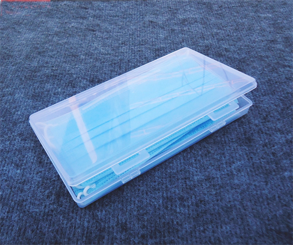 Yuntech01 Pp Materyal Maske Saklama Kutusu - 10 Adet Kapasite, Nem Ve Toz Koruyucu, Taşınabilir Ev/iş/outdoor Kullanıma Uygun Şeffaf