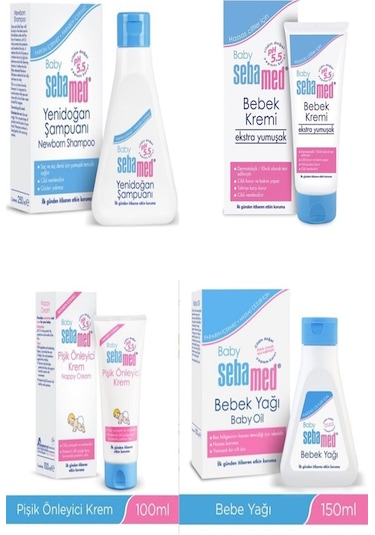 Sebamed Baby Sebamed Yeni Doğan Bebek Bakım Seti
