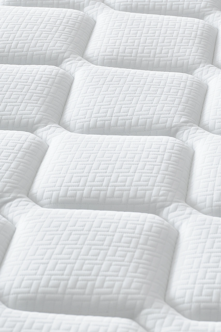 Mimoza Modeli Tek Kişilik Full Ortopedik Antibakteriyel Yataklı Baza Ve Başlık Takımı 3 Lü Set 90 x 190