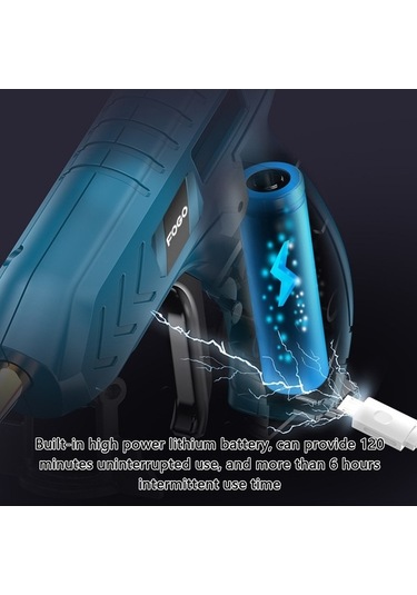 Pazly Profesyonel Kablosuz Sıcak Tutkal Makinesi - Usb Şarjlı El Sanatları Dıy Tamir Seti