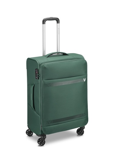 Valiz Unisex Diğer 41464287 Roncato Trolley Medıo 4r 65 Cm Exp. Jazz 4.0 Verde Bottiglia Mavi