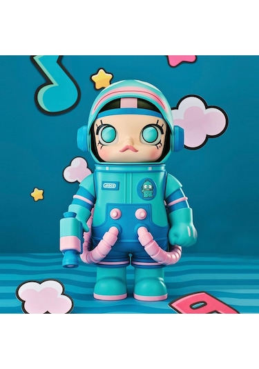 Pop Mart Mega Space Molly Sanrio 400% Figür Koleksiyonu, Rastgele Aksiyon Figürleri Biblo