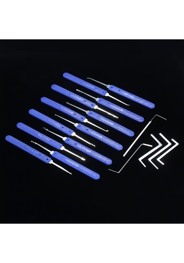 Yaozixa 17 Parçalı Kilit Açma Seti + 3 Şeffaf Antrenman Kilidi - Profesyonel Ve Başlangıç Seviyesi İçin Şeffaf