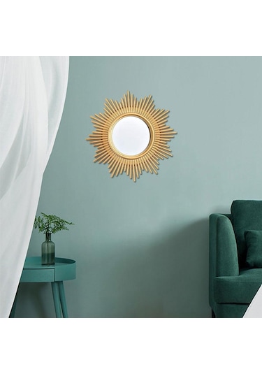 Suntek Magideal İskandinav Duvar Aynası Altın Çerçeve Koridor A