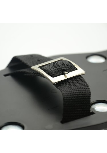 Epoksi Çivili Çim Havalandırma Ayakkabısı 35 Mm Dişli Bilek Ve Topuk Kayışlı Çift