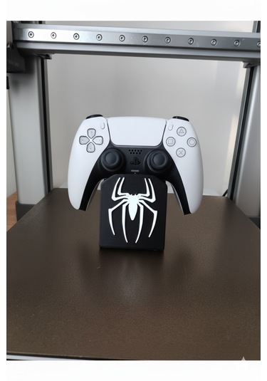 Ps5/ps4/xbox Uyumlu Oyun Temalı Controller Tutucu - The Last Of Us, Elden Ring, Spiderman Özel Seri Spiderman Siyah