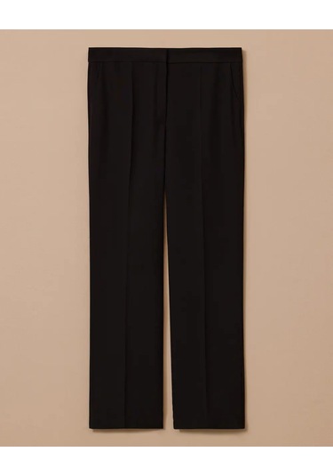 Büyük Beden Düz Paça Klasik Pantolon Gala-xi Siyah