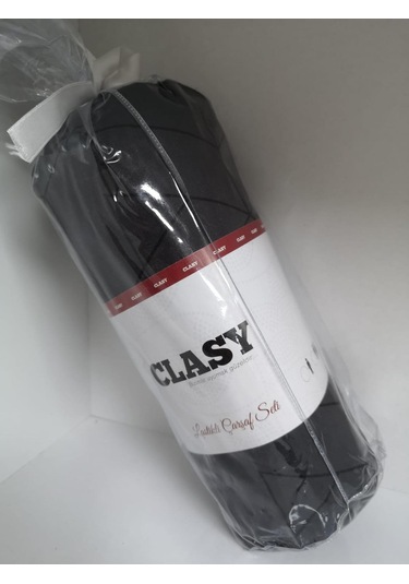 Clasy Ranforce Lastikli Çarşaf Seti Tek Kişilik Desenli Siyah Çok Renkli