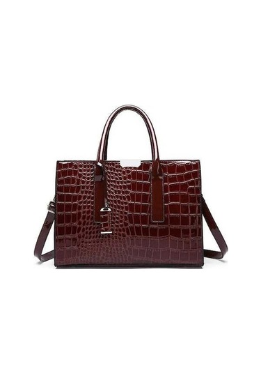 Willowhaven Large Capacity Crocodile Print Women's Shoulder Bag Leather Bags And Bags For Women Designer Luxury Women's Handbags Other Çok Renkli