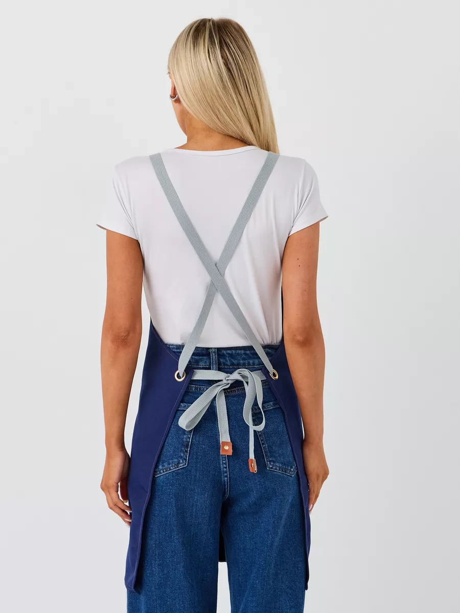 Dadilove Mutfak Önlüğü, Manikür Ve Kuaför Ustası İçin. 221234552 Mavi