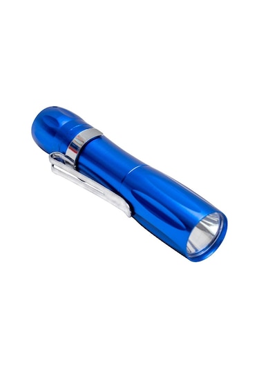 POWERMASTER MSX-509 POWER LEDLİ 1*AA PİLLİ EL FENERİ (KARIŞIK REN Mavi