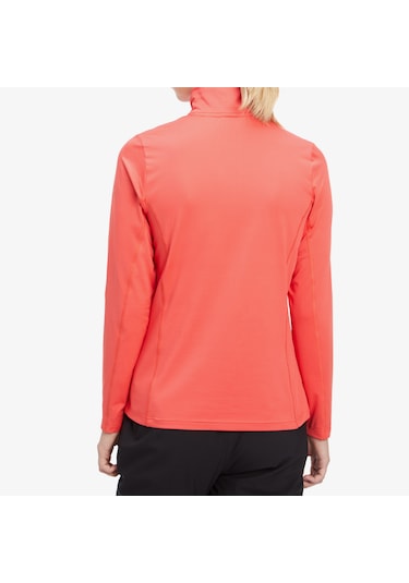 Mc Kinley Hero Iı Half Zip Uzun Kollu Kadın Turuncu Üst 426698 Turuncu