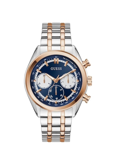 Guess Gugw0971g5 Erkek Kol Saati Rose Gold - Gümüş