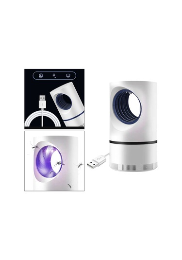 Homyl Usb Elektrikli Sinek Böcek Tuzağı Led 4,72x8,46-inç