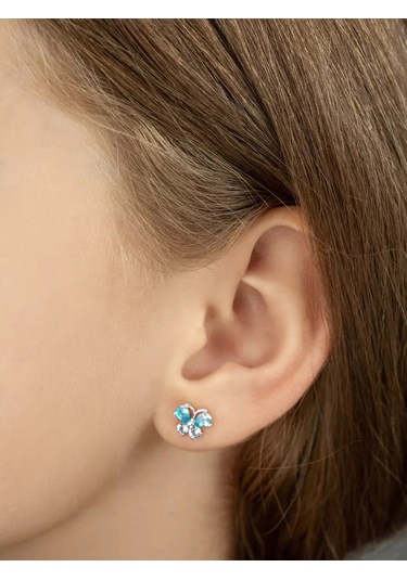 Veronika 925 Ayar Gümüş Küpe Uç Kanatlı Kelebek 43966220 Diğer