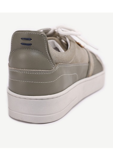 Yargıcı Deri-süet Detaylı Sneaker 24yeay4473x 007 Haki