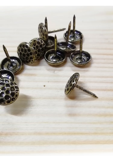 200 Adet 11 mm Petek Kabara Raptiye Hobi Çivisi Koltuk Çanta Tasarım Aksesuar Süsü