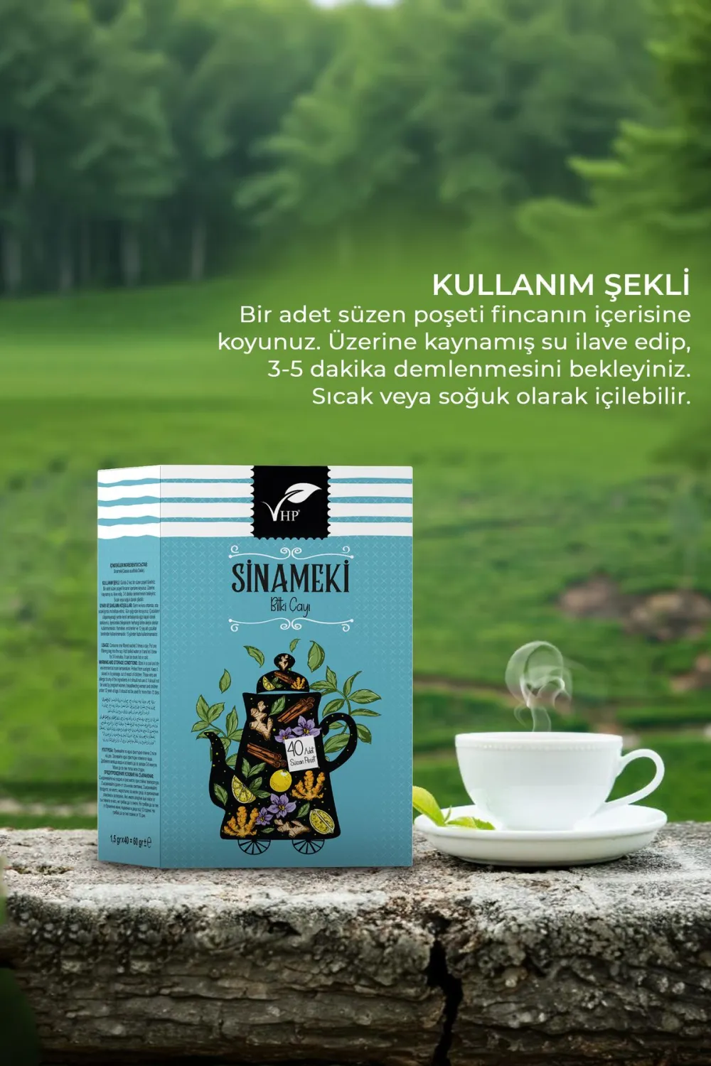 Sinameki Çayı 40'lı Süzen Poşet