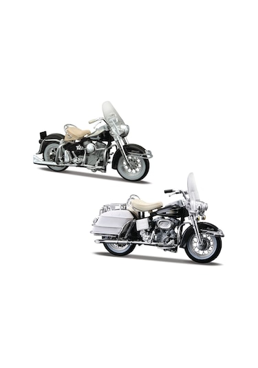 1/18 Harley-davidson İkili Motorlar 60'lar