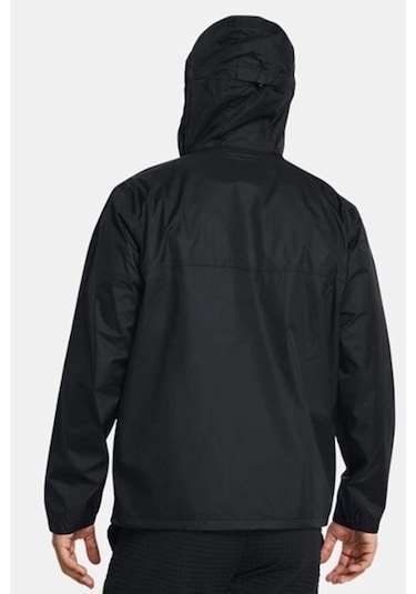 Under Armour Cloudstrike Erkek Yağmurluk Siyah