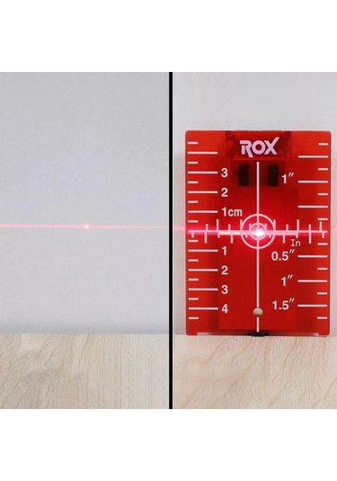 Rox 0273 Lazer İçin Görünürlük Arttırıcı Hedef Kartı Plakası