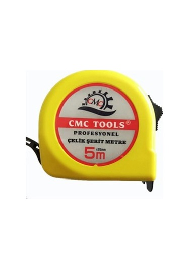 Şerit Metre 5 Metre 25 Mm Sarı 5 M