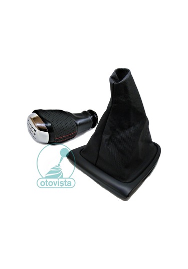 Renault Clio 4 Yeni Tip Deri Vites Topuzu Ve Vites Körüğü (2012-2