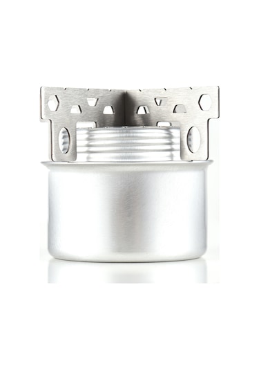 Kangvka Küçük Boy Alüminyum Alkol Çadır Ocağı Siyah, Çapraz Ayaklı, Ultra Hafif, Kamp Ve Doğa Etkinlikleri İçin Siyah