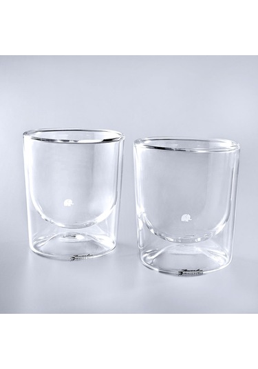 Jumbo Glory Double Wall Bombeli Bardak 280 Ml Şeffaf