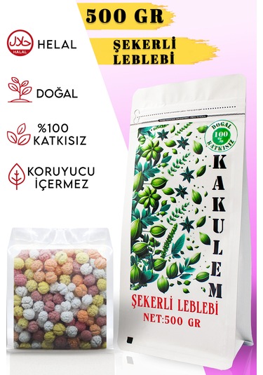 Kakulem Renkli Şekerli Leblebi 500 G