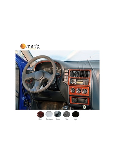 Meriç® Volkswagen Polo Ön Torpido Kaplama 10 Parça 1994-1999 (530157617)