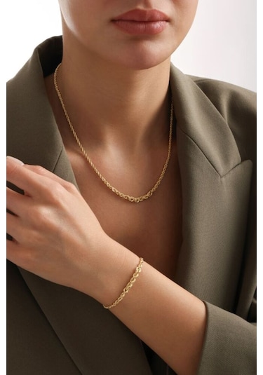 Sembol Gold Lıght Süzme Halat Set 14 Ayar T13668