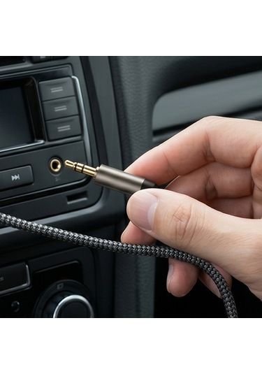 Usb-c Audio Adaptör Kablosu Kulaklık Ve Araç Ses Sistemi Uyumlu 1 Metre