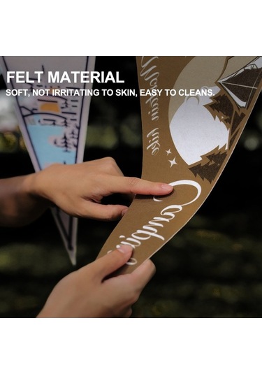 Ebitda Kamp Bayrağı - 3g Keçe Çadır Süsü, Açık Hava Ve Parti Dekorasyonu 140mm İp, Çok Renkli Çok Renkli