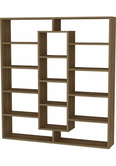 Dekorister Ample Kitaplık Ceviz