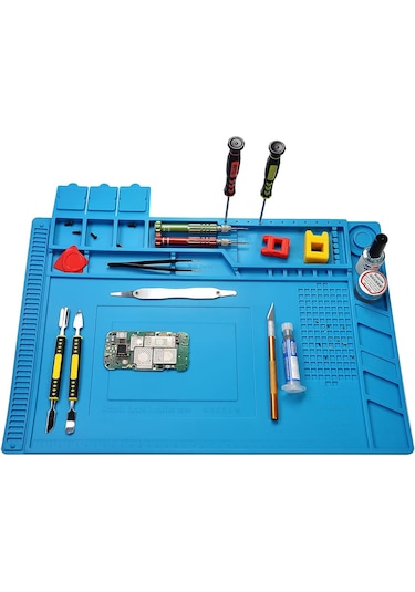 Venaliastore Isıya Dayanıklı Manyetik Tamir Bakım Silikon Matı