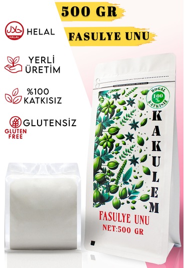 Kakulem Glutensiz Fasulye Unu 500 G