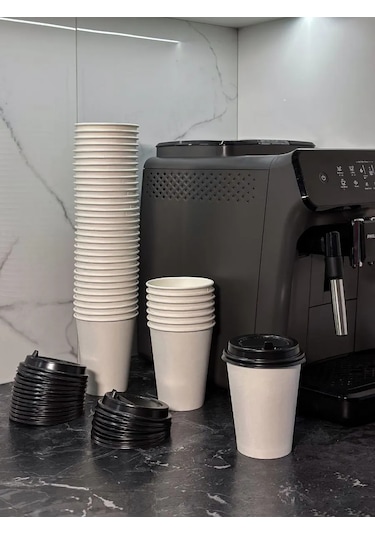 Laren Kağıt Bardaklar 250 Ml 100 Adet 294094247 Beyaz