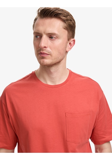 Pierre Cardin Erkek Kiremit Tişört Basic 50325300-vr031