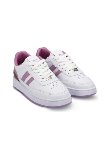 Slazenger DAPHNE Kadın  Beyaz / Mor Günlük Spor Ayakkabısı
