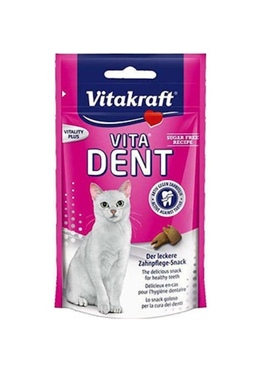 Vitakraft Ağız Ve Diş Sağlığı İçin Kedi Ödül Bisküvisi 75 G