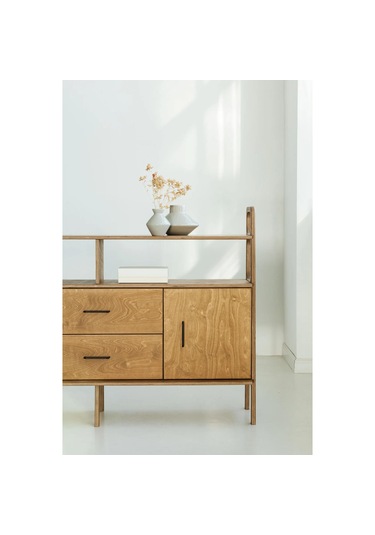 Woodesk Riva, Ahşap, Dolap Ve Konsol, 170x115, Natural Renk